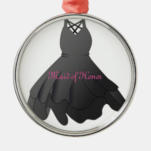 Robe mariage femme d'honneur ornement de Noël