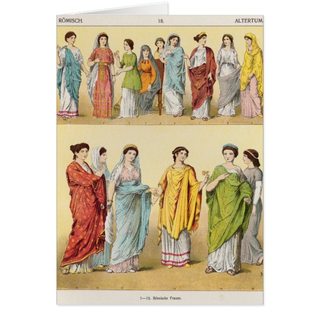 Robe romaine femelle (Devant)