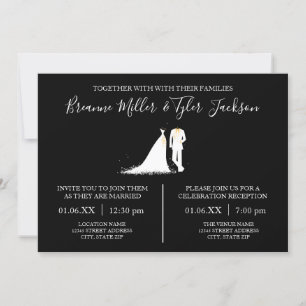 Robe & Tux - Invitation Mariage & Réception