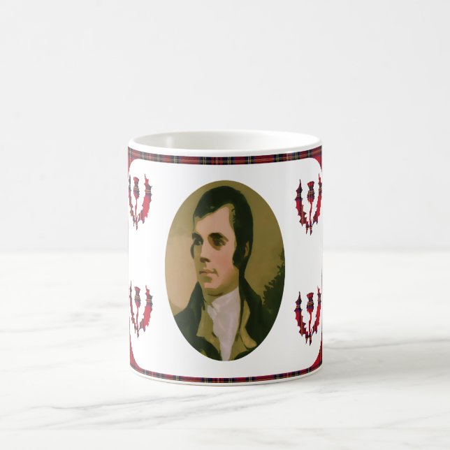 Robert brennt Tribut-Tasse Kaffeetasse (Mittel)