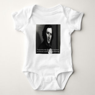 Robert Browning God Perfect Poet Zitat Baby Strampler
