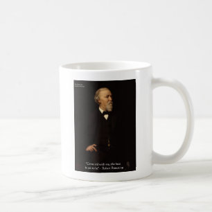 Robert Browning "Grow Old" Liebe Zitat Geschenke & Kaffeetasse