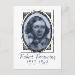 Robert Browning Postkarte