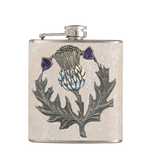 Robert Burns A Man's a Man Tasse Flachmann (Vorderseite)