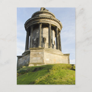 Robert Burns Memorial in Edinburgh, Schottland Postkarte