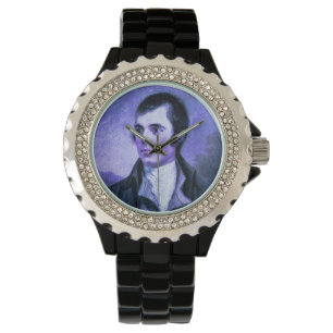 Robert Burns-Porträt-Uhr Armbanduhr