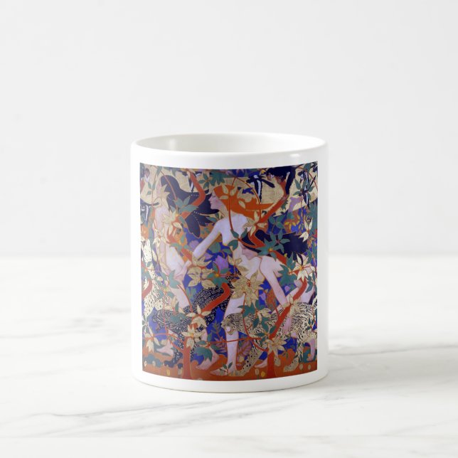 Robert Burns The Hunt Diana und ihre Nymphen Kaffeetasse (Mittel)