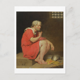 Robert (c.1054-1134) Herzog von Normandie im Gefän Postkarte