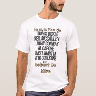 Robert De Niro Fan T-Shirt