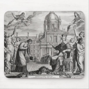 Robert de Sorbon und Kardinal Richelieu Mousepad