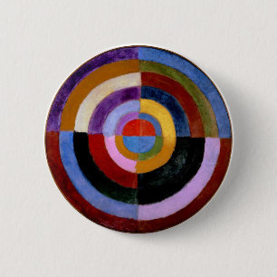 Robert Delaunay abstrakt Art Button