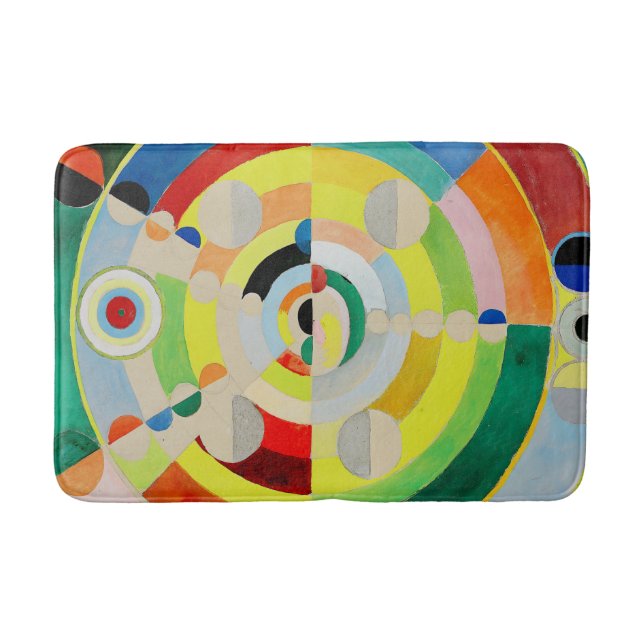 Robert Delaunay Disk Relief Badematte (Vorderseite)