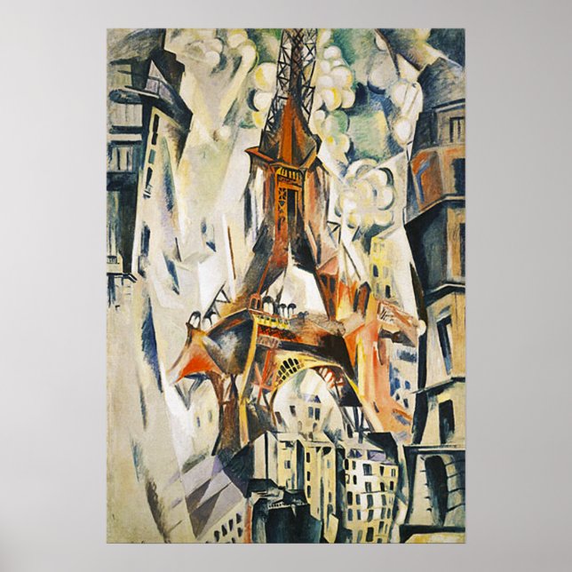 Robert Delaunay Eiffel Tower Poster (Vorne)