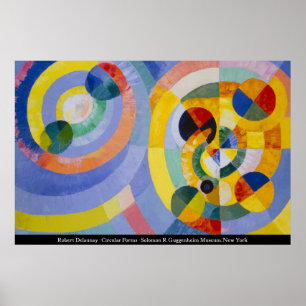 Robert Delaunay - Rundformen Poster
