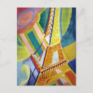 Robert Delaunay Tour Eiffel Postkarte