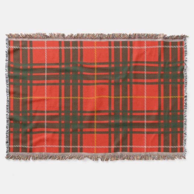 "Robert der Bruce", König von SchottlandTartan Decke (Vorderseite)