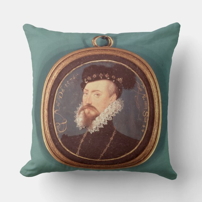 Robert Dudley, Graf von Leicester (c.1532-88) 1576 Kissen (Vorderseite)