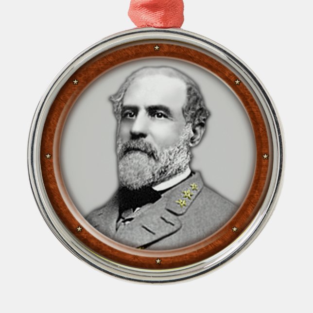 Robert E.Lee Ornament Aus Metall (Vorne)