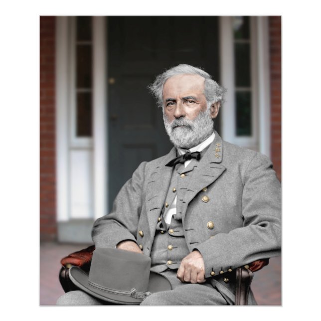 Robert E. Lee Photo Print Fotodruck (Vorne)