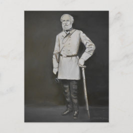Robert E. Lee Portrait General Art Postcard Postkarte