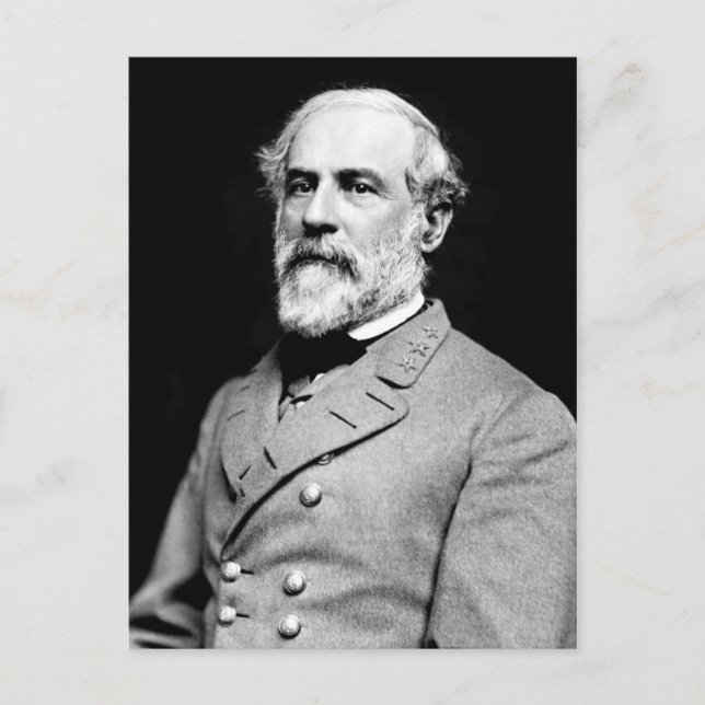 Robert E. Lee Postkarte (Vorderseite)