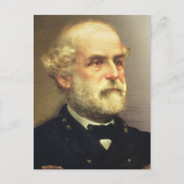 Robert E. Lee Postkarte (Vorderseite)