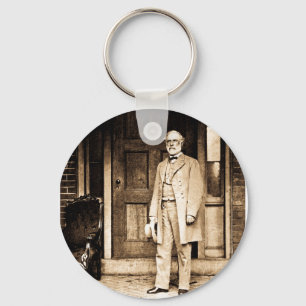 Robert E. Lee - Vintager Mathew Brady Schlüsselanhänger