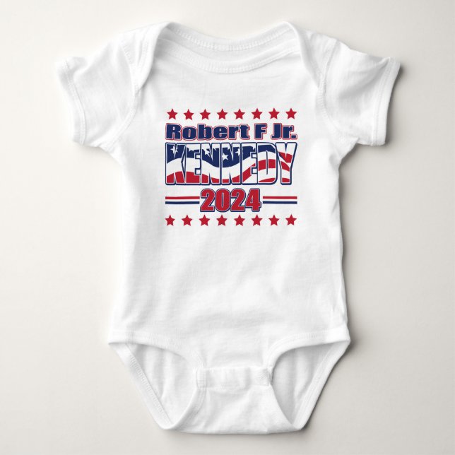 Robert F Kennedy Jr 2024 Baby Strampler (Vorderseite)