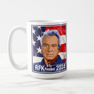 Robert F Kennedy, Jr. für Präsident 2024, RFK Jr. Kaffeetasse