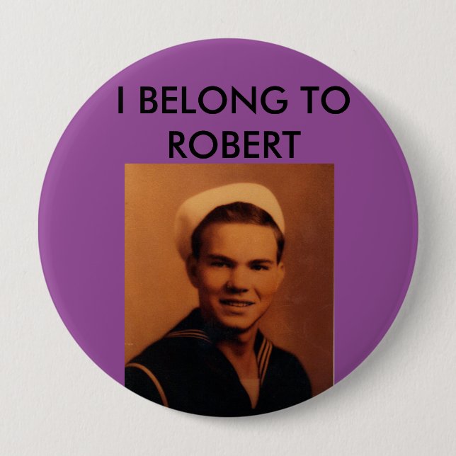 Robert-Familien-Wiedersehen-Knopf Button (Vorderseite)