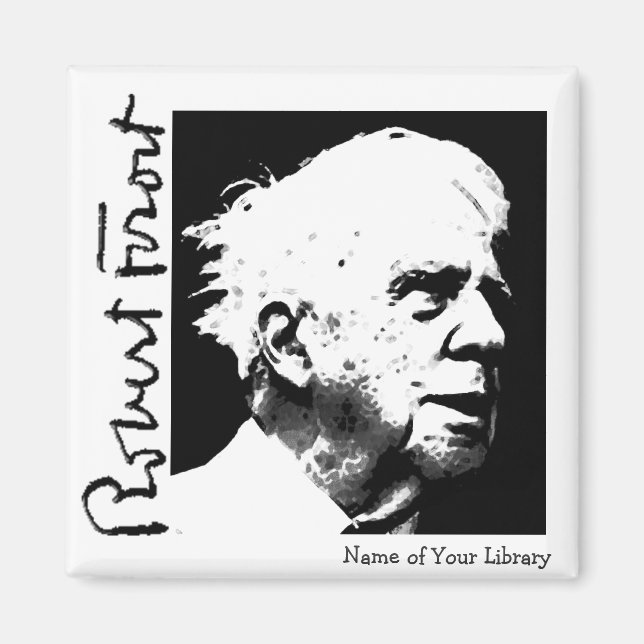 Robert Frost Magnet (Vorne)