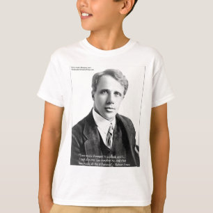 Robert Frost Zitat "Road Traveled" zu Karten und G T-Shirt