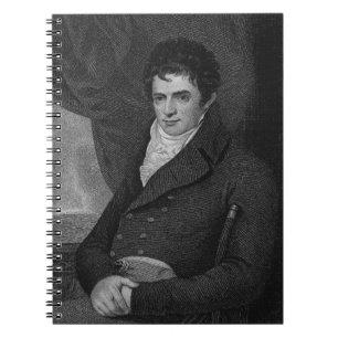 Robert Fulton (1765-1815), graviert durch Notizblock