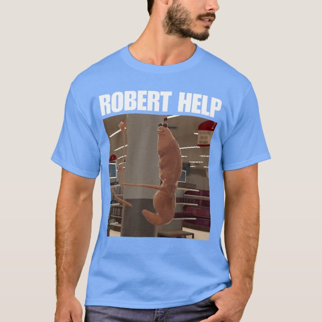 Robert Help Marcushe Worm vintage T-Shirt (Vorderseite)