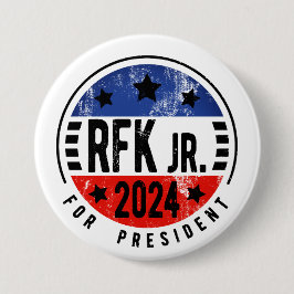 Robert Kennedy, Jr. für Präsident 2024 Button
