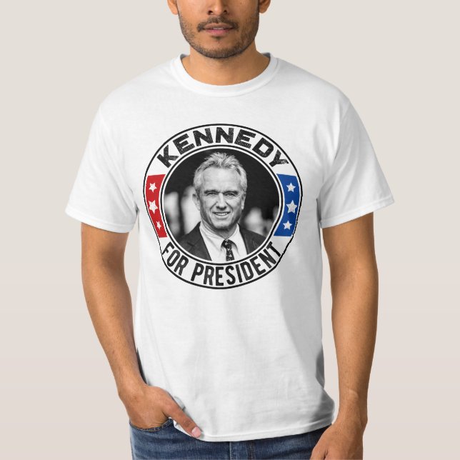 Robert Kennedy, Jr. für Präsident 2024 T-Shirt (Vorderseite)