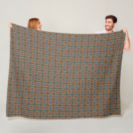 Robert Koch Nobel Silk Diamonds Pattern Fleecedecke