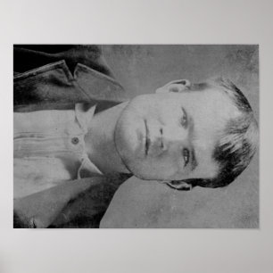 Robert LeRoy Parker "Butch Cassidy" Portrait Poster