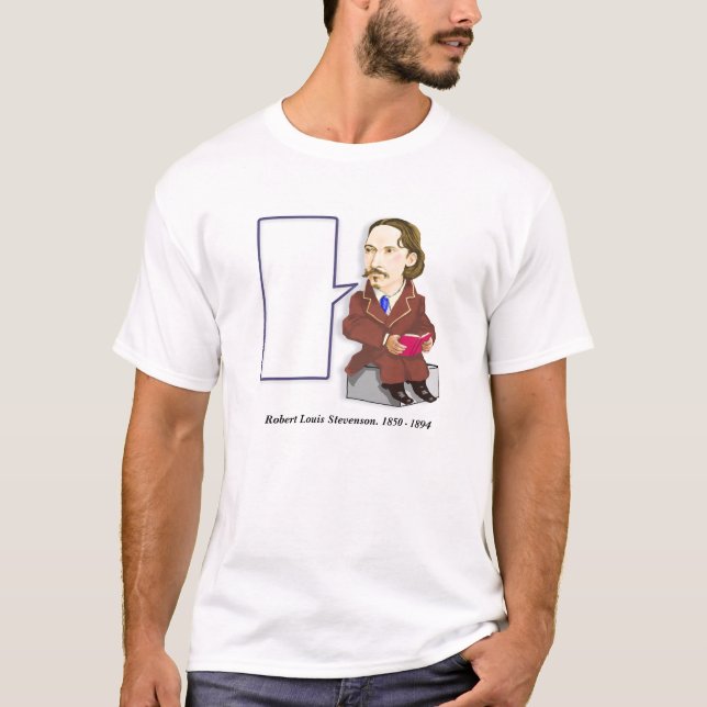 Robert Louis Stevenson 1850 T-Shirt -1894 (Vorderseite)