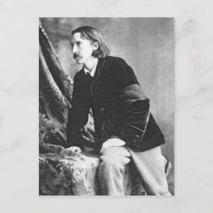Robert Louis Stevenson Postkarte