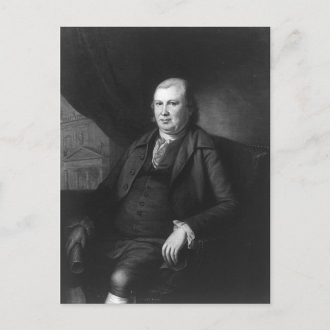 Robert Morris Postkarte (Vorderseite)