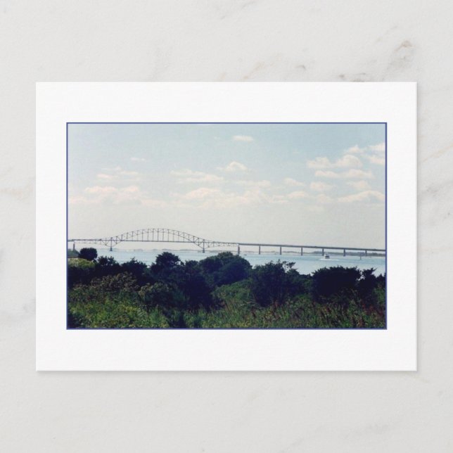 Robert Moses Causeway Postcard Postkarte (Vorderseite)