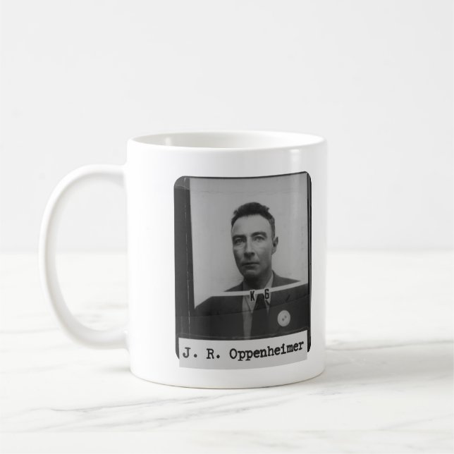 Robert Oppenheimer Kaffeetasse (Links)