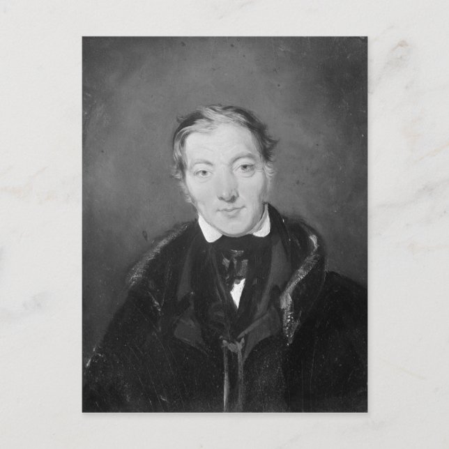 Robert Owen Postkarte (Vorderseite)