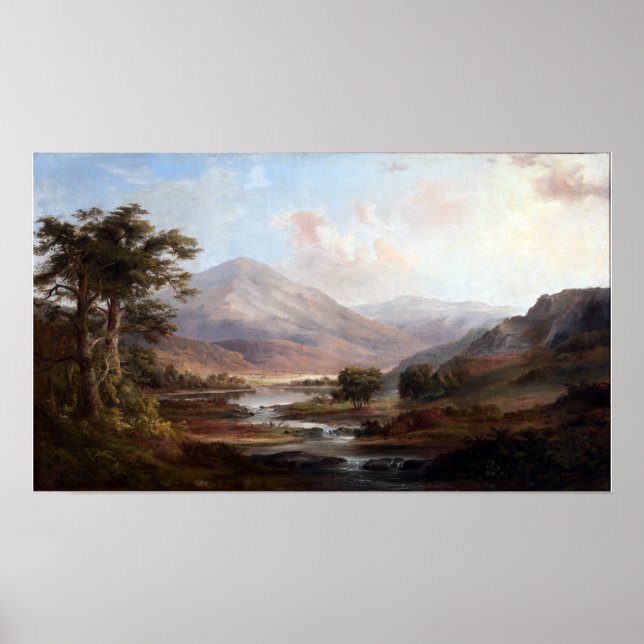 Robert S. Duncanson Scottish Landscape Poster (Vorne)