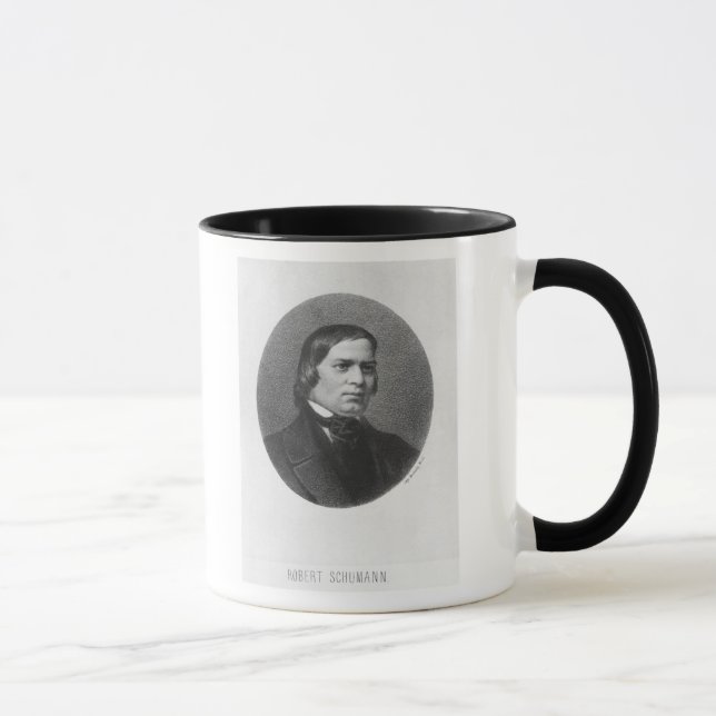 Robert Schumann, 1839 Tasse (Rechts)