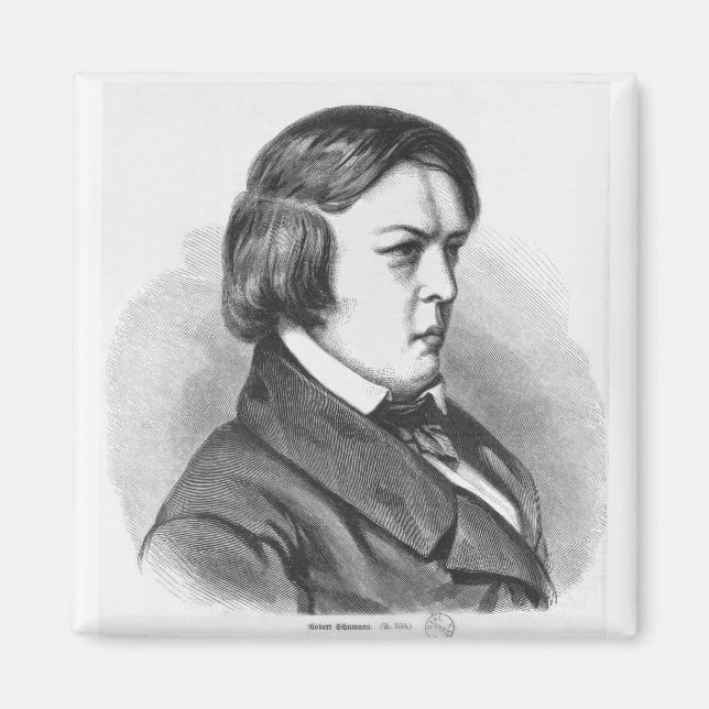 Robert Schumann Magnet (Vorne)