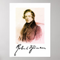 Robert Schumann / Signatur