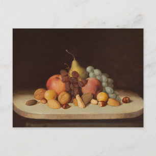 Robert Scott Duncanson - Still Life with Fruit Postkarte