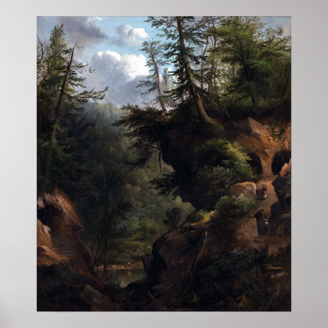 Robert Scott Duncanson The Caves Poster (Vorne)